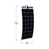 Go Power! GP-FLEX-55E: 55 WATT FLEXIBLE SOLAR EXPANSION KIT 82931